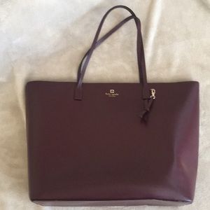 Kate Spade large zip tote purse handbag